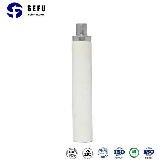 Sensore di rilevamento rapido della temperatura del metallo con manicotti in diatomite